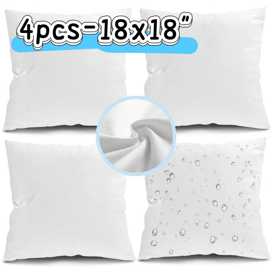 4 sztuki wodoszczelnych wkładó – Pillow Insert 18X18 recenzja i cena