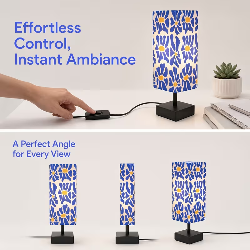 Nowoczesna, kolorowa lampa sto – Home Textiles & Decorations recenzja i cena