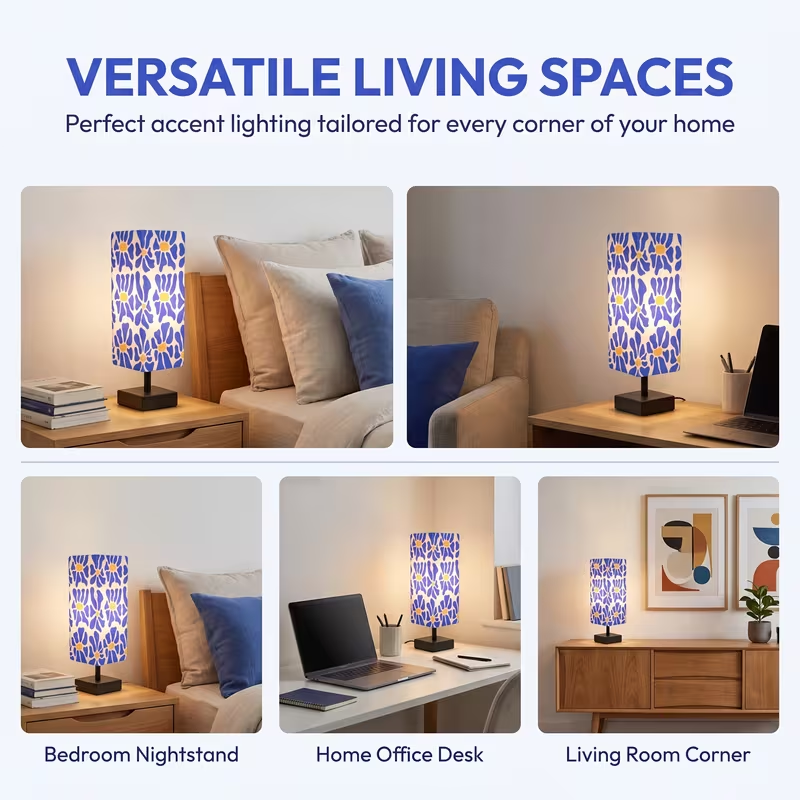 Nowoczesna, kolorowa lampa sto – Home Textiles & Decorations recenzja i cena