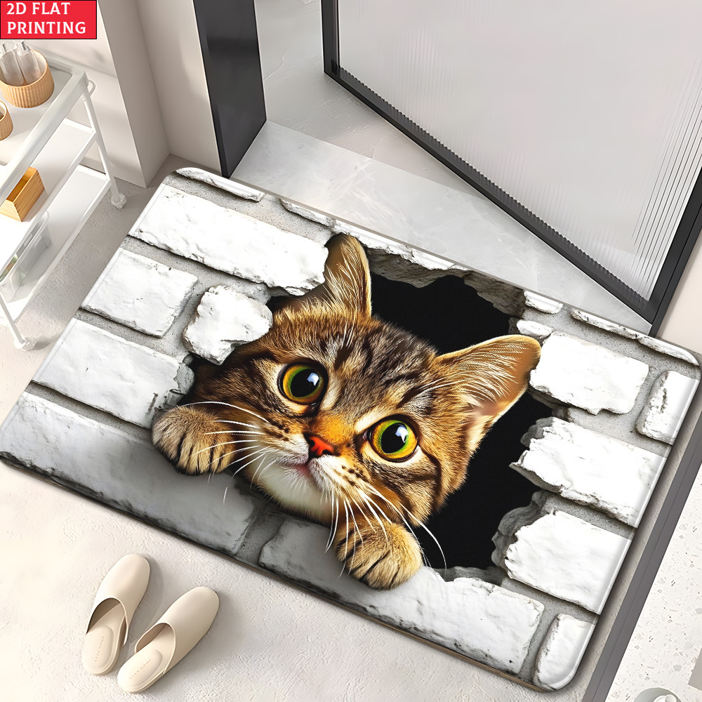 Mata podłogowa 3D z motywem ko – Home Textiles & Decorations recenzja i cena