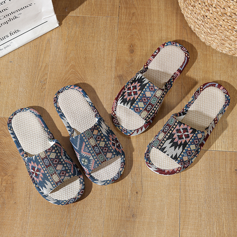 Naturalne lniane sandały damsk – Home Textile recenzja i cena