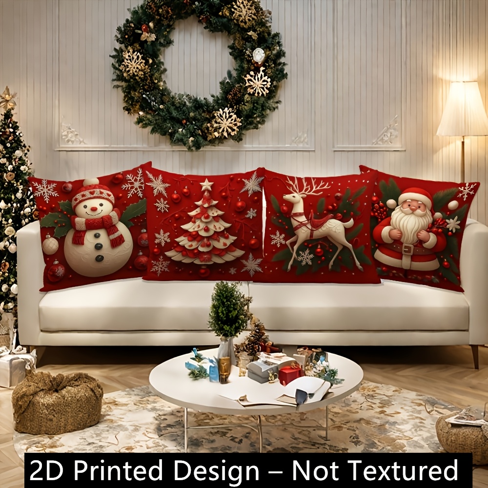 2 sztuki świątecznych poszewek – Pillow Insert 18X18 recenzja i cena